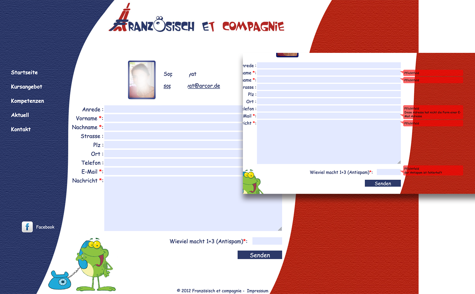 formulaire französisch&cie