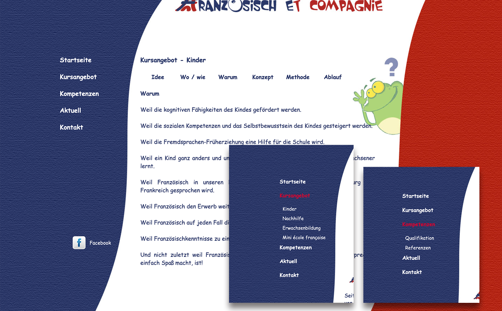 menu französisch&cie