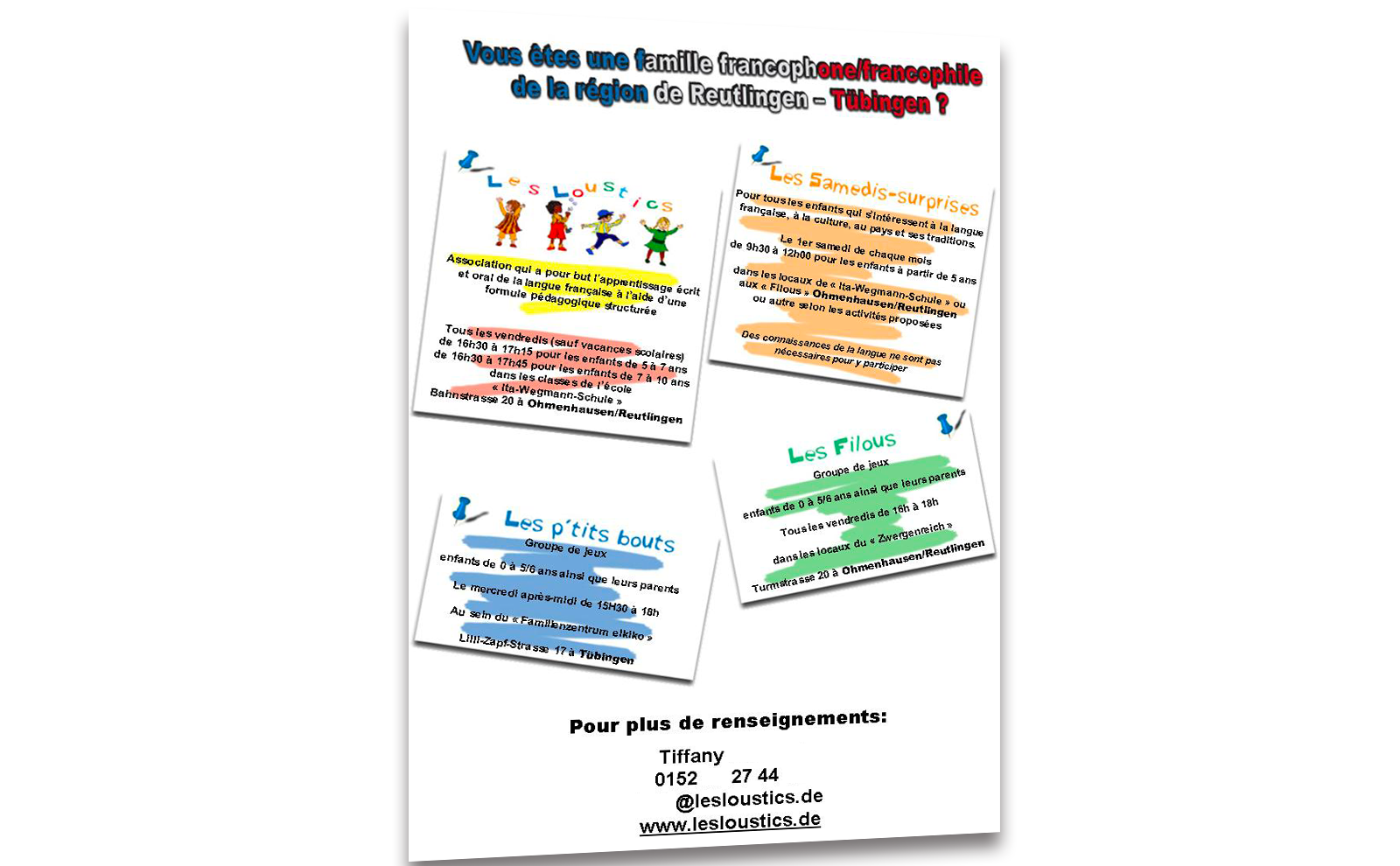 les loustics flyer